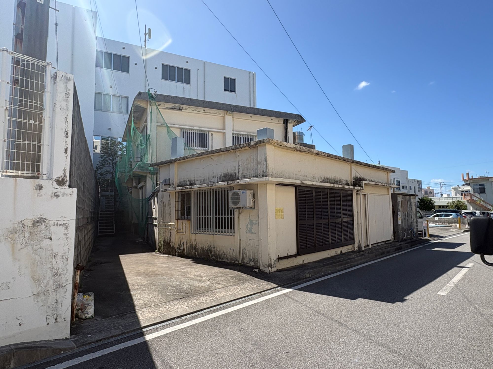 嘉手納町字嘉手納の売地 別角度からの外観